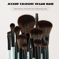 Jessup 14-in-10 Duo-End Brush Versatility Collection 4pc Set + 1 Full Size Product Worth 25% Value Free