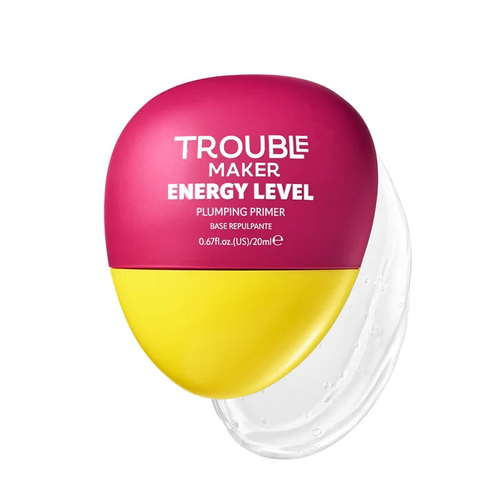 Trouble Maker Energy Level Plumping Primer 4pc Set + 1 Full Size Product Worth 25% Value Free