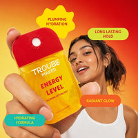 Trouble Maker Energy Level Plumping Setting Mist 4pc Set + 1 Full Size Product Worth 25% Value Free
