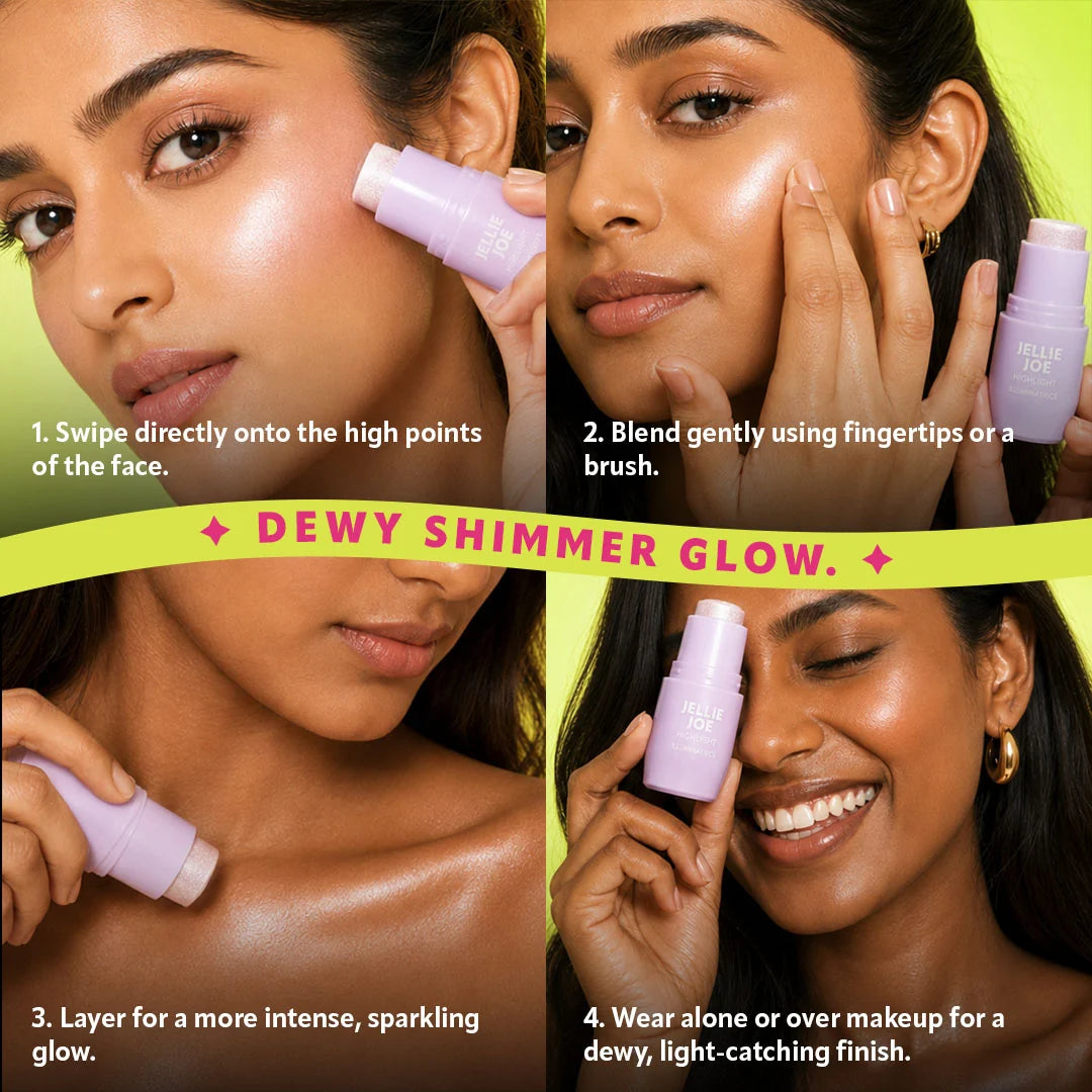 Trouble Maker Jellie Joe Stick Highlight Beam Dream Silver 4pc Set + 1 Full Size Product Worth 25% Value Free