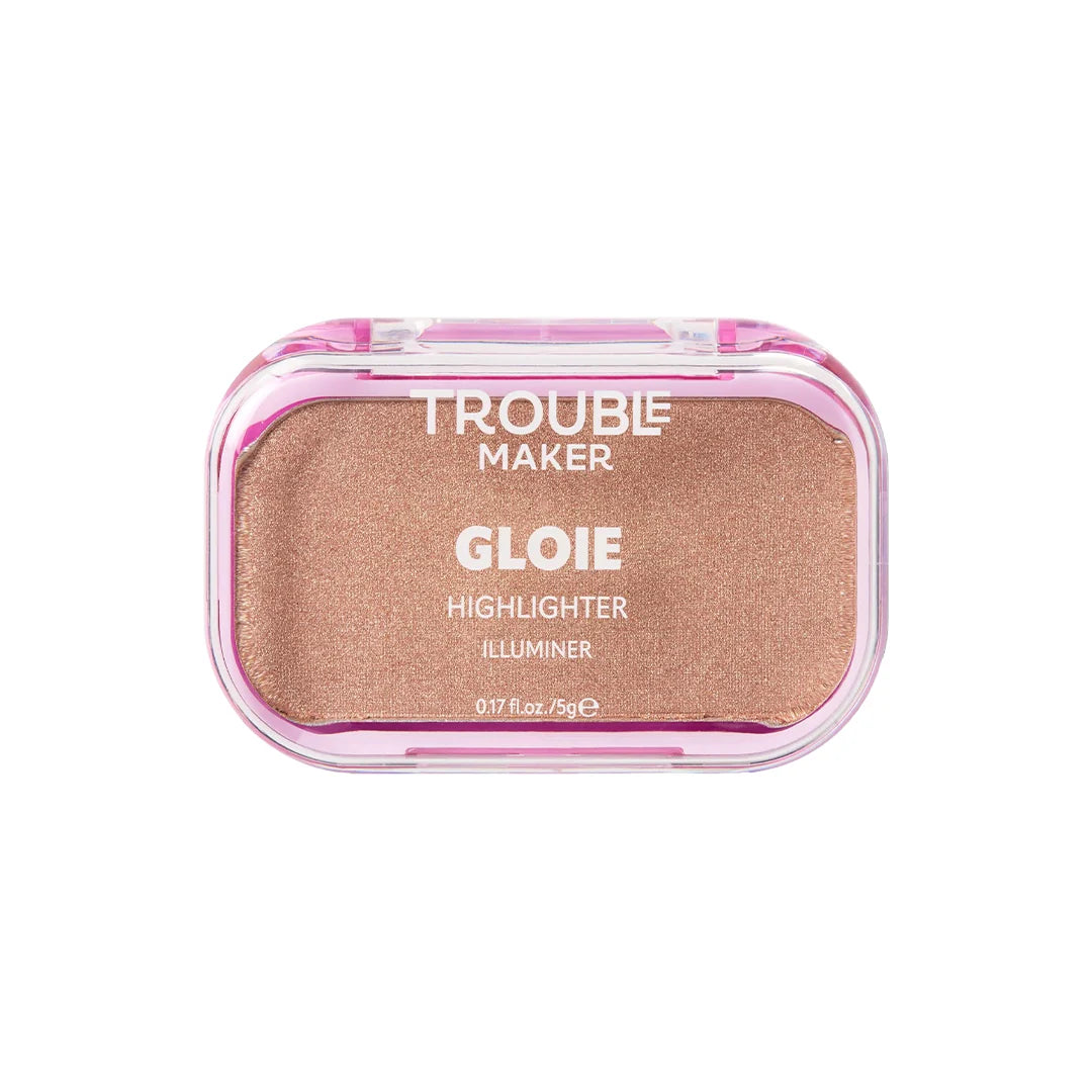 Trouble Maker Gloie Lighter Highlight Lil Lumi Light Pink 4pc Set + 1 Full Size Product Worth 25% Value Free