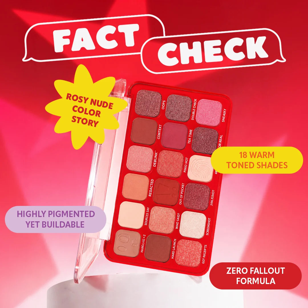 Trouble Maker Big Trouble Shadow Palette Fact Check 4pc Set + 1 Full Size Product Worth 25% Value Free