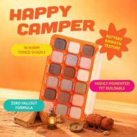 Trouble Maker Big Trouble Shadow Palette Happy Camper 4pc Set + 1 Full Size Product Worth 25% Value Free