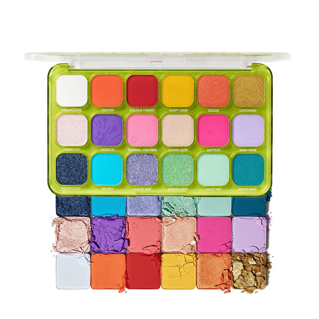 Trouble Maker Big Trouble Shadow Palette Playground 4pc Set + 1 Full Size Product Worth 25% Value Free
