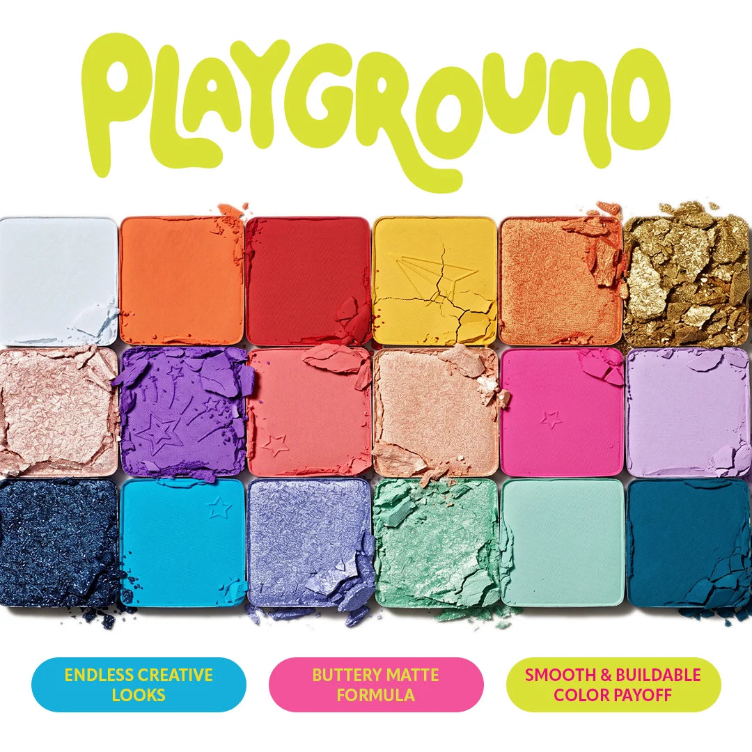 Trouble Maker Big Trouble Shadow Palette Playground 4pc Set + 1 Full Size Product Worth 25% Value Free