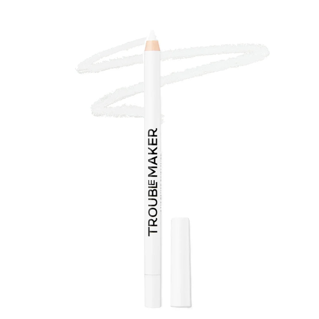 Trouble Maker Mischief Kohl Eyeliner Pencil Funhouse White 4pc Set + 1 Full Size Product Worth 25% Value Free