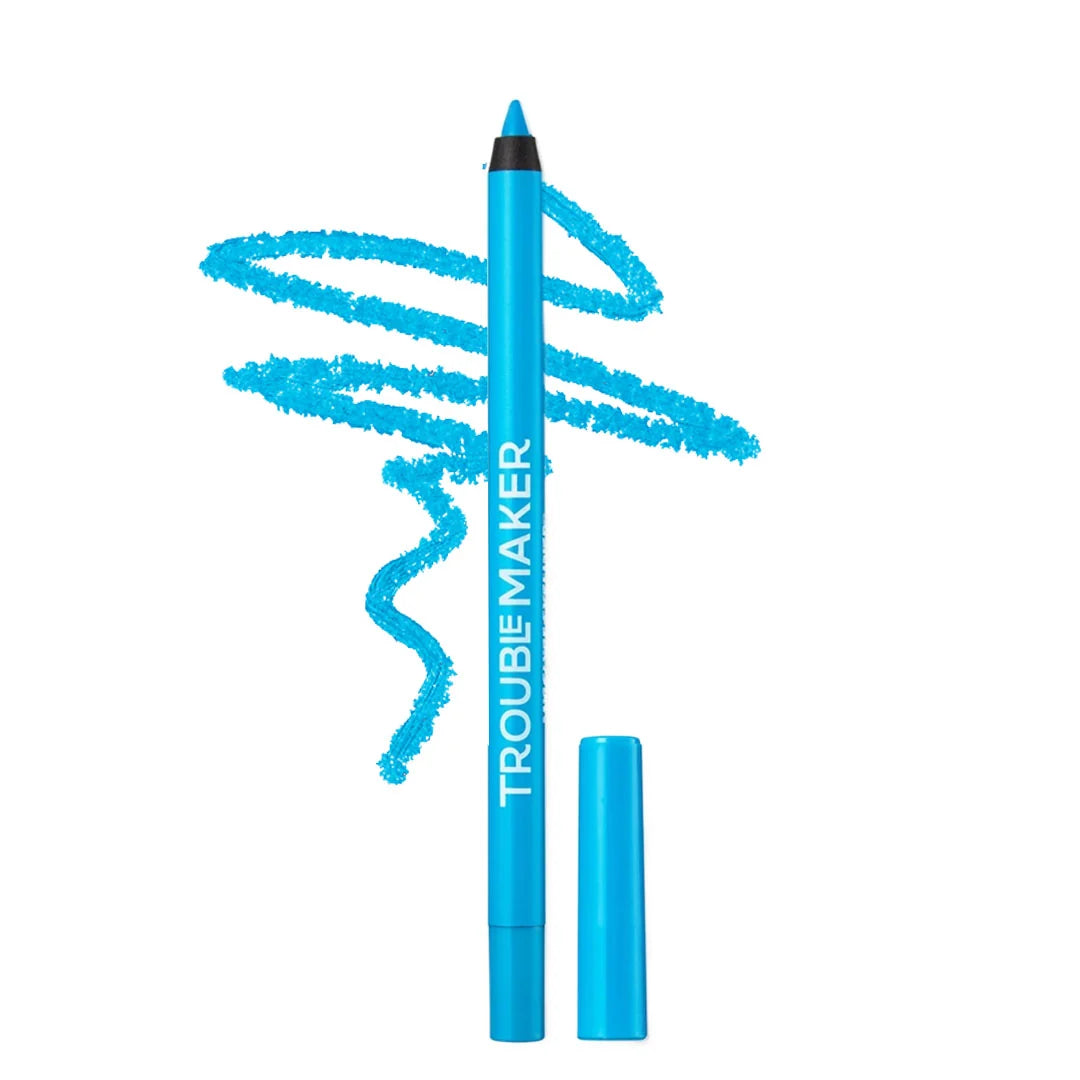 Trouble Maker Mischief Kohl Eyeliner Pencil Bad Habit Blue 4pc Set + 1 Full Size Product Worth 25% Value Free