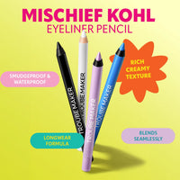 Trouble Maker Mischief Kohl Eyeliner Pencil After Hours Black 4pc Set + 1 Full Size Product Worth 25% Value Free