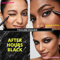 Trouble Maker Mischief Kohl Eyeliner Pencil After Hours Black 4pc Set + 1 Full Size Product Worth 25% Value Free