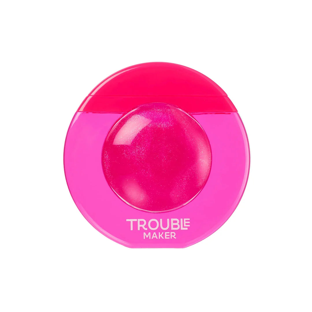 Trouble Maker Bubble Trouble Lip Gloss Phee Pink 4pc Set + 1 Full Size Product Worth 25% Value Free