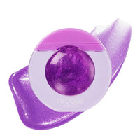 Trouble Maker Bubble Trouble Lip Gloss Morten Purple 4pc Set + 1 Full Size Product Worth 25% Value Free