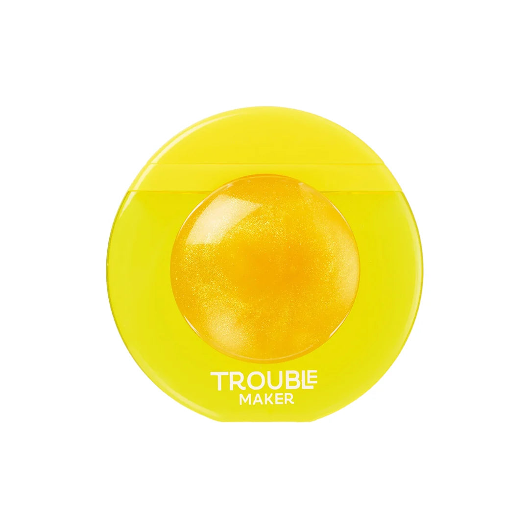 Trouble Maker Bubble Trouble Lip Gloss Sunnie Gold 4pc Set + 1 Full Size Product Worth 25% Value Free