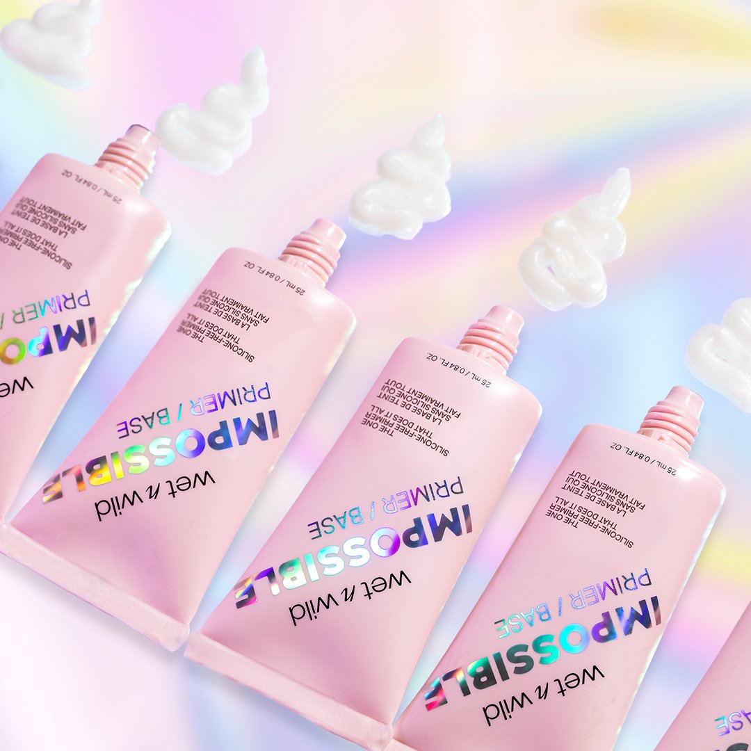 Wet N Wild Prime Focus Impossible Primer 4pc Set + 1 Full Size Product Worth 25% Value Free