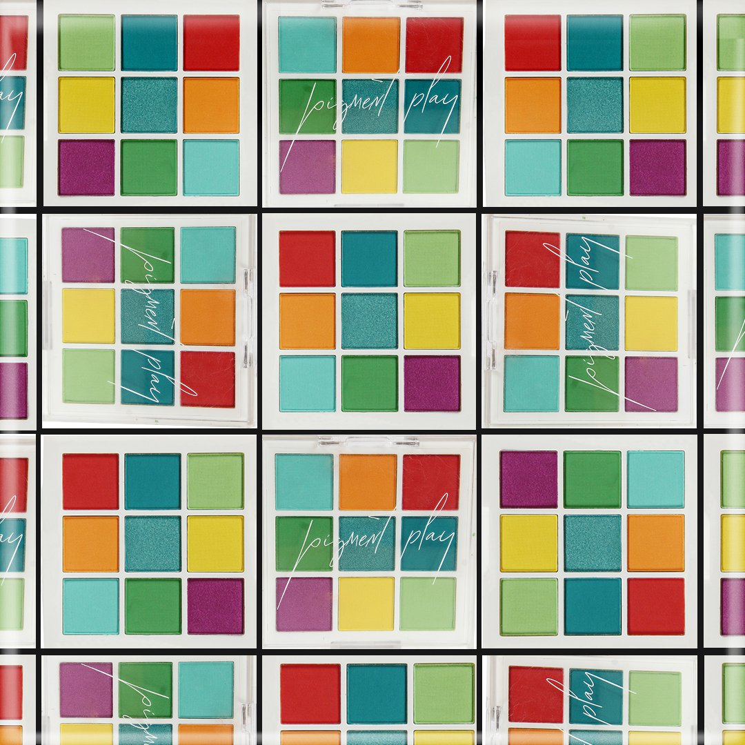 Playground Hero Shadow Palette - Tropical Vacation 4pc Set + 1 Full Size Product Worth 25% Value Free