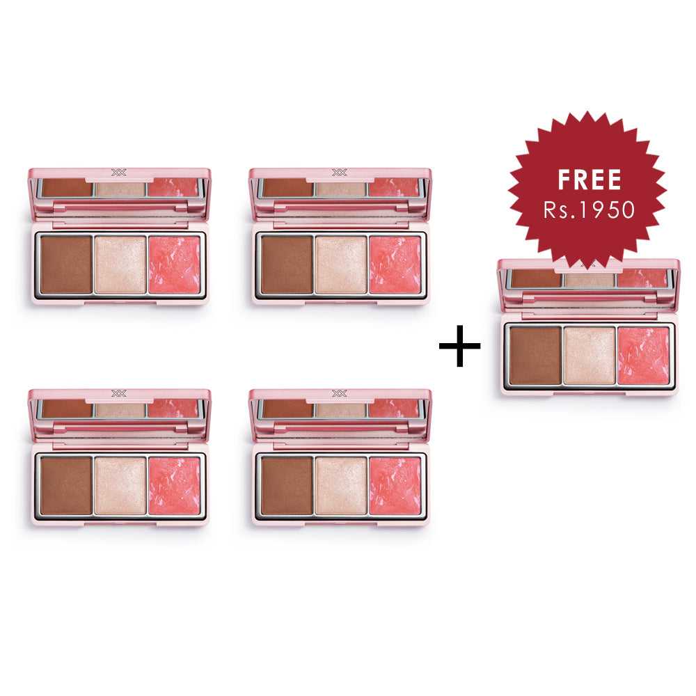 XX Revolution CompleXXion Gravitate Face Palette 4pc Set + 1 Full Size Product Worth 25% Value Free