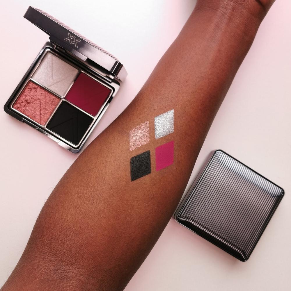 XX Revolution XXpress Quad Eyeshadow Palette - XXtravagant 4pc Set + 1 Full Size Product Worth 25% Value Free