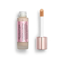 Makeup Revolution Conceal & Define Foundation 4Pcs Set + 1 Full Size Product Worth 25% Value Free
