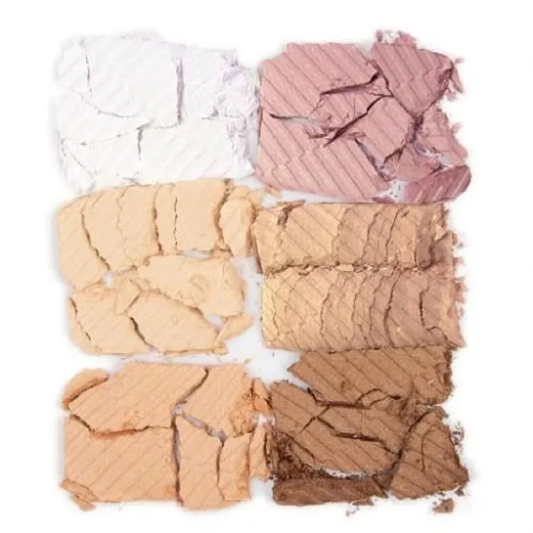 L.A. Girl Reverie 6 Color Highlighter Palette 4pc Set + 1 Full Size Product Worth 25% Value Free