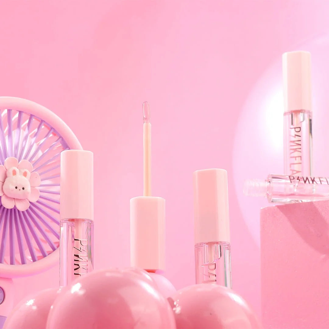 Pinkflash Care Plus Lip Oil 4pc Set + 1 Full Size Product Worth 25% Value Free