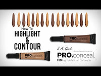 L.A. Girl Pro Conceal HD Truffle  4pc Set + 1 Full Size Product Worth 25% Value Free